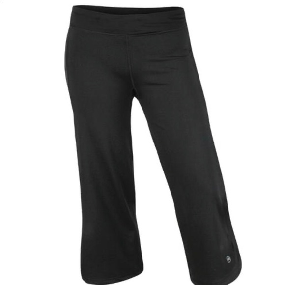 Stormtech Women's Black Flex Yoga Capri Large NWT